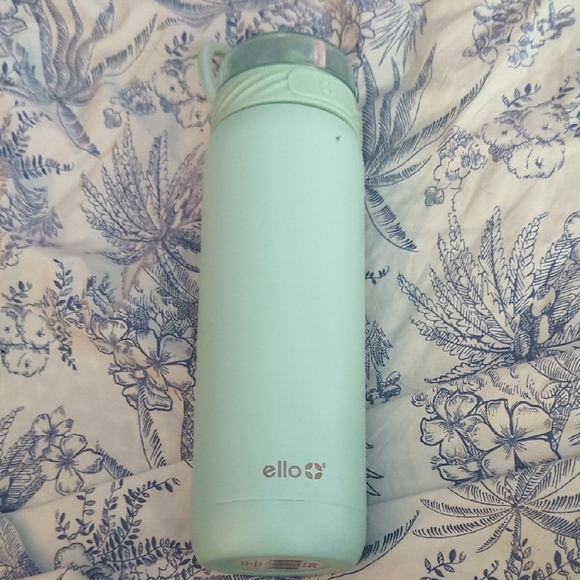 Ello Mint Green Straw Cooper 22 Oz Water Bottle - Picture 1 of 6